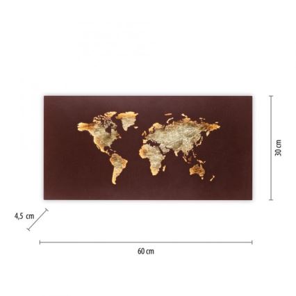 Paul Neuhaus 9056-48 - LED Wall decorative light MAP LED/25W/230V 3000K