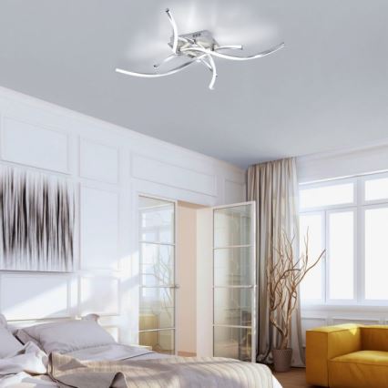 Paul Neuhaus 9144-55 - LED Dimmable surface-mounted chandelier POLINA LED/27W/230V