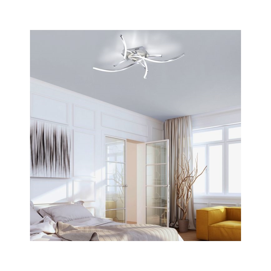 Paul Neuhaus 9144-55 - LED Dimmable surface-mounted chandelier POLINA LED/27W/230V