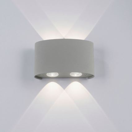 Paul Neuhaus 9487-21 - LED Outdoor wall light CARLO 4xLED/0,8W/230V IP54