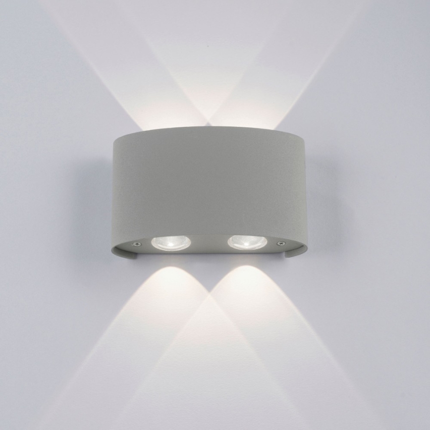 Paul Neuhaus 9487-21 - LED Outdoor wall light CARLO 4xLED/0,8W/230V IP54