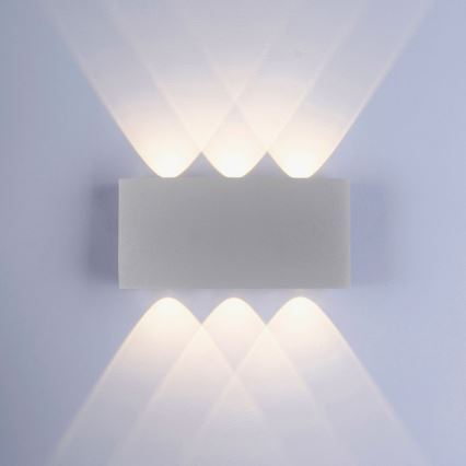 Paul Neuhaus 9488-21 - LED Outdoor wall light CARLO 6xLED/0,8W/230V IP54