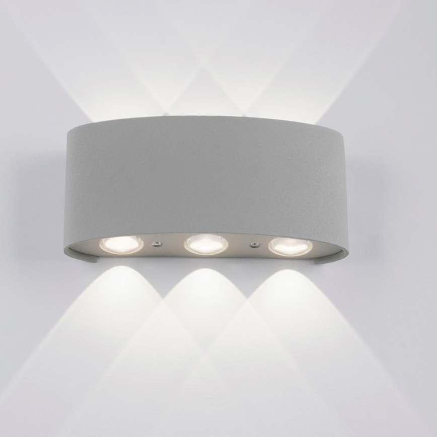 Paul Neuhaus 9488-21 - LED Outdoor wall light CARLO 6xLED/0,8W/230V IP54