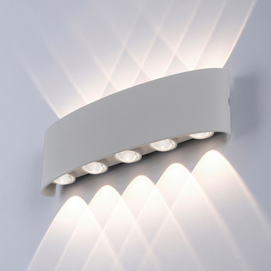 Paul Neuhaus 9489-21- LED Outdoor wall light CARLO 10xLED/0,8W/230V IP54
