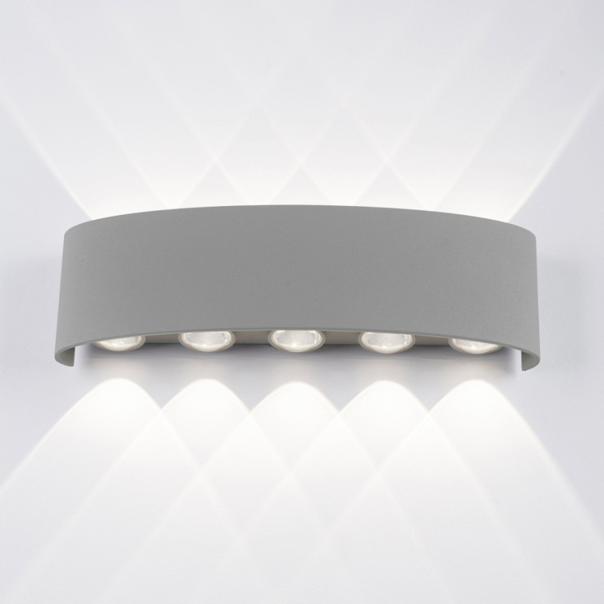 Paul Neuhaus 9489-21- LED Outdoor wall light CARLO 10xLED/0,8W/230V IP54