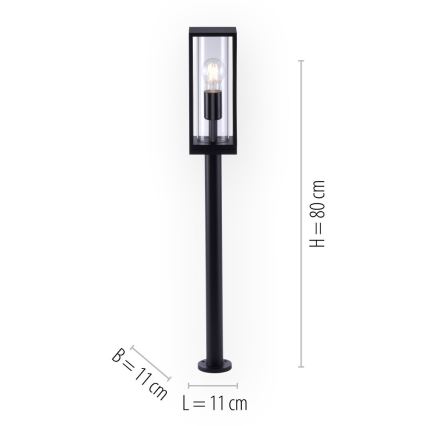 Paul Neuhaus 9497-13 - Outdoor lamp EMIL 1xE27/60W/230V IP44