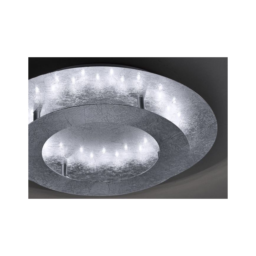 Paul Neuhaus 9620-21 - LED Ceiling light NEVIS LED/18W/230V silver
