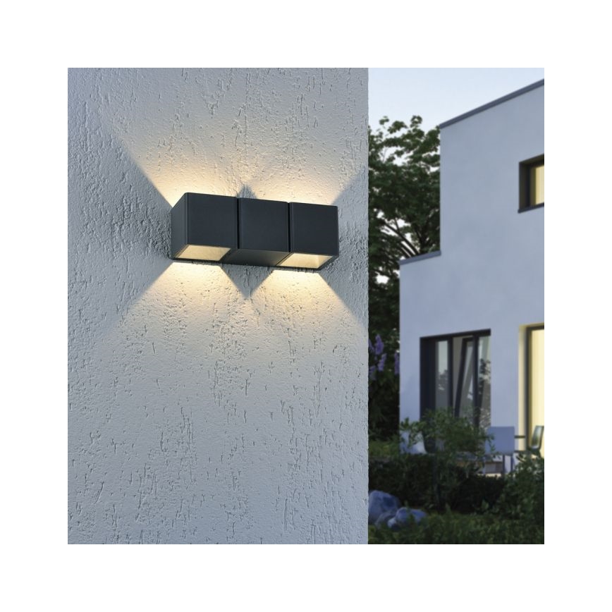 Paul Neuhaus 9658-13 - LED Outdoor wall light MARCEL 2xLED/4W/230V IP54
