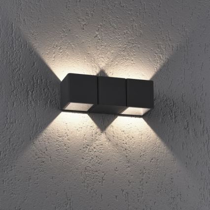 Paul Neuhaus 9658-13 - LED Outdoor wall light MARCEL 2xLED/4W/230V IP54
