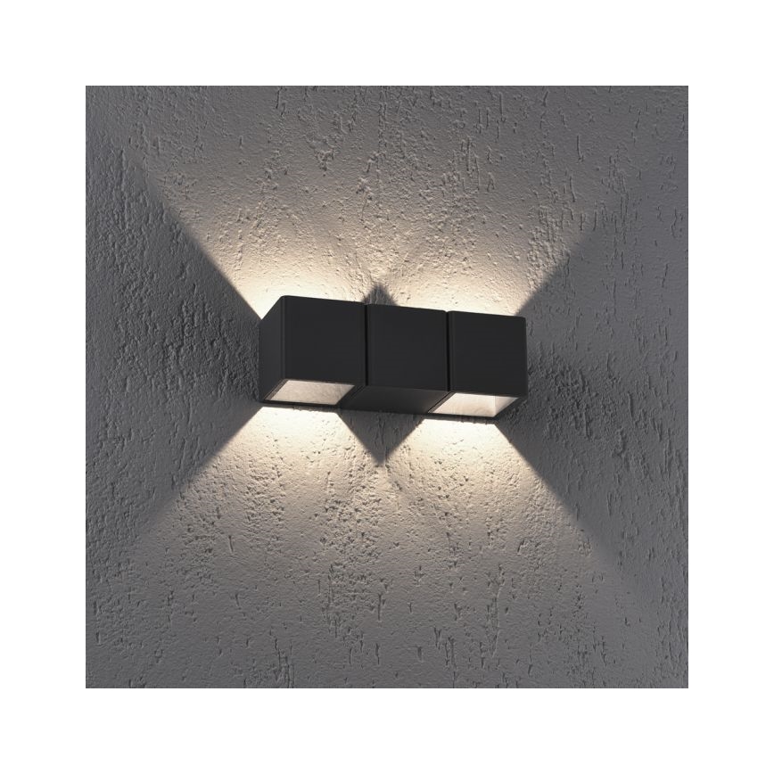 Paul Neuhaus 9658-13 - LED Outdoor wall light MARCEL 2xLED/4W/230V IP54