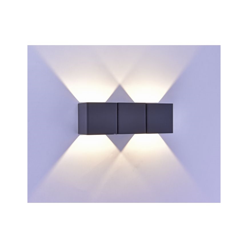 Paul Neuhaus 9658-13 - LED Outdoor wall light MARCEL 2xLED/4W/230V IP54