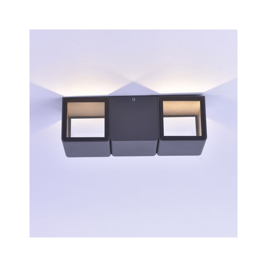 Paul Neuhaus 9658-13 - LED Outdoor wall light MARCEL 2xLED/4W/230V IP54