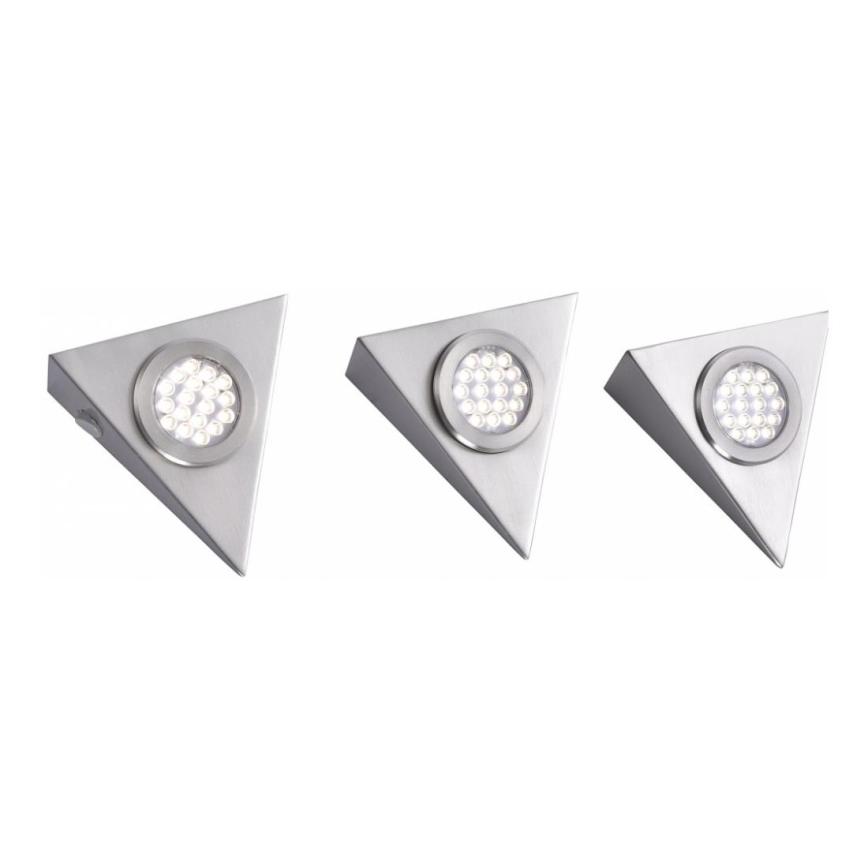 Paul Neuhaus L1116-55-3 - SET 3x LED Furniture lighting CARLOS LED/2,5W/230V 3000-6500K
