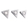 Paul Neuhaus L1116-55-3 - SET 3x LED Furniture lighting CARLOS LED/2,5W/230V 3000-6500K