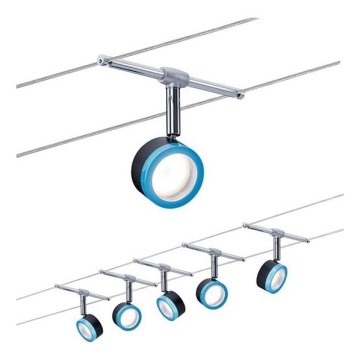 Paulmann 3982 - SET 5xLED/4W Spotlight for a string system TIP 230V