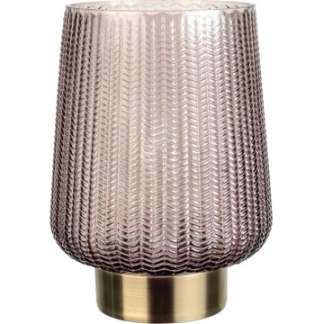 Paulmann 48137 - LED-1xE27/0,8W Table lamp GLAMOUR 3xAA/4,5V pink
