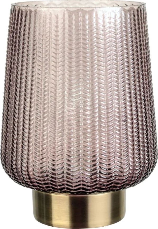 Paulmann 48137 - LED-1xE27/0,8W Table lamp GLAMOUR 3xAA/4,5V pink
