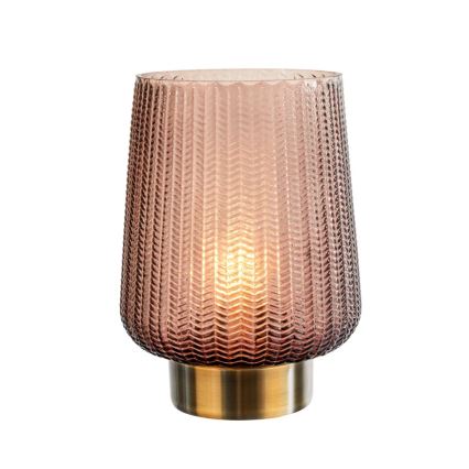 Paulmann 48137 - LED-1xE27/0,8W Table lamp GLAMOUR 3xAA/4,5V pink