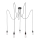Paulmann 50389 - Chandelier on a string NEORDIC 5xE27/20W/230V spider