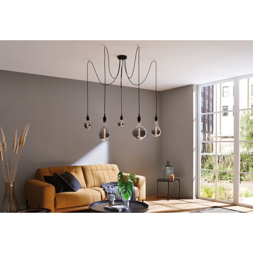 Paulmann 50389 - Chandelier on a string NEORDIC 5xE27/20W/230V spider