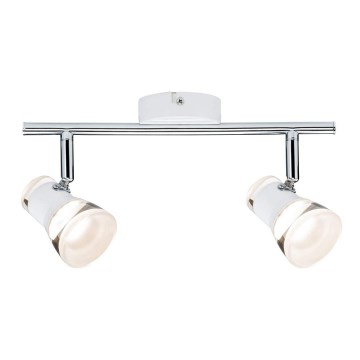 Paulmann 66663 - 2xLED/4.3W Spotlight CLEAR 230V