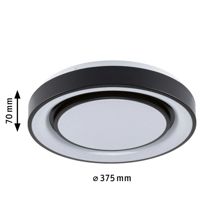 Paulmann 70544 - LED RGBW/22W Dimmable ceiling light RAINBOW 230V 3000-6500K + remote control
