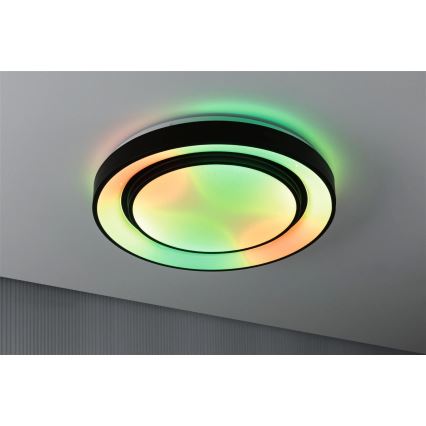 Paulmann 70545 - LED RGBW/38,5W Dimmable ceiling light RAINBOW 230V 3000-6500K + remote control