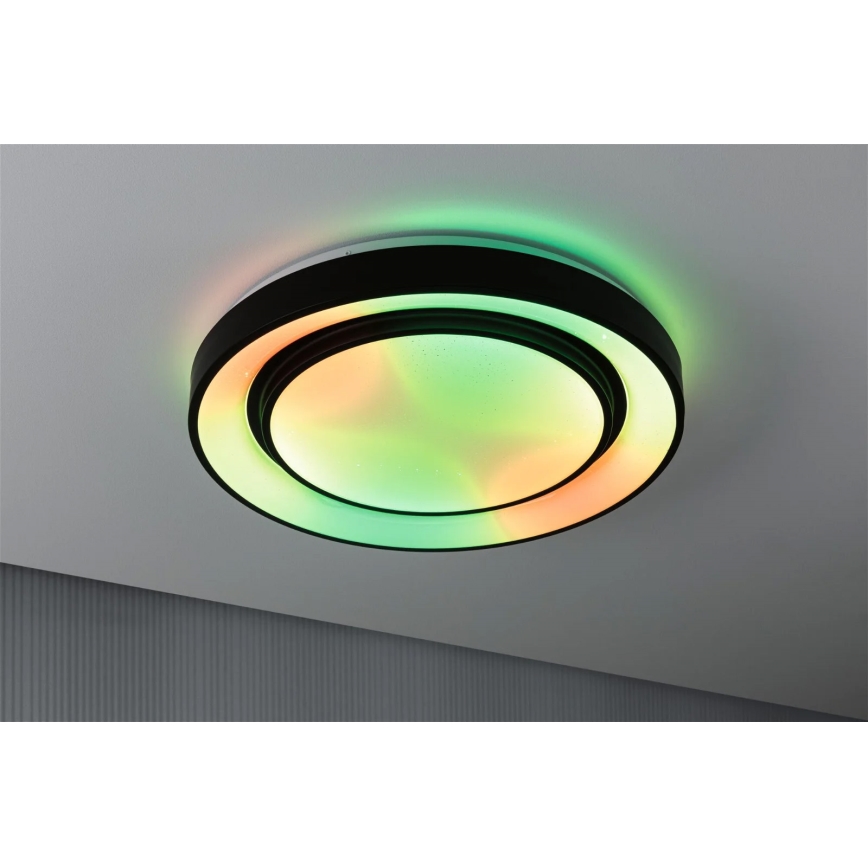 Paulmann 70545 - LED RGBW/38,5W Dimmable ceiling light RAINBOW 230V 3000-6500K + remote control