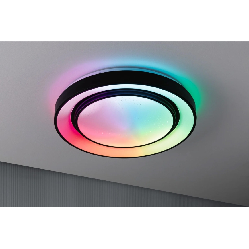 Paulmann 70545 - LED RGBW/38,5W Dimmable ceiling light RAINBOW 230V 3000-6500K + remote control