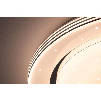 Paulmann 70546 - LED RGBW/22W Dimmable ceiling light RAINBOW 230V 3000-6500K + remote control