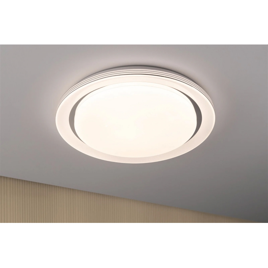 Paulmann 70547 - LED RGBW/38,5W Dimmable ceiling light RAINBOW 230V 3000-6500K + remote control