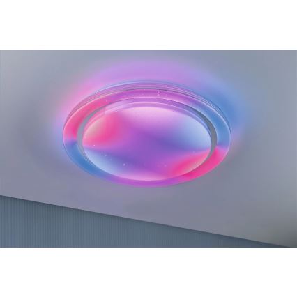 Paulmann 70547 - LED RGBW/38,5W Dimmable ceiling light RAINBOW 230V 3000-6500K + remote control