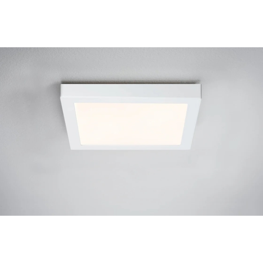 Paulmann 70645 - LED/12,5W Ceiling light LUNAR 230V 22,5x22,5 cm white
