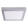 Paulmann 70650 - LED/17W Ceiling light LUNAR 230V 30x30 cm matte chrome