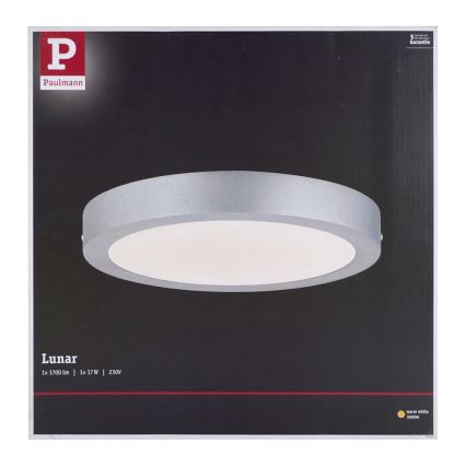 Paulmann 70655 - LED/17W Ceiling light LUNAR 230V