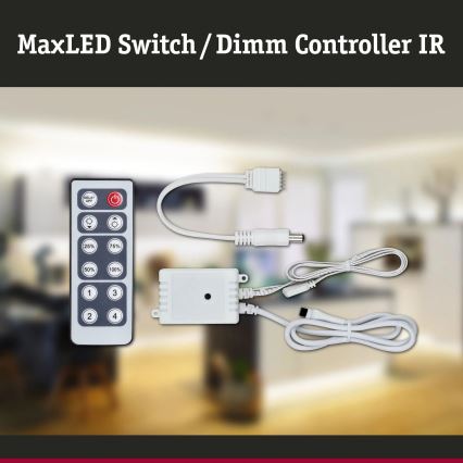 Paulmann 70683 - MAXLED 24V LED Strip Dimmer + Remote Control