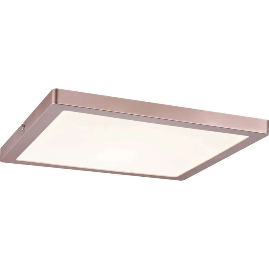 Paulmann 70873 - LED/24W Dimmable panel ATRIA 230V 2700K 30x30 cm rose gold