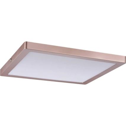 Paulmann 70873 - LED/24W Dimmable panel ATRIA 230V 2700K 30x30 cm rose gold