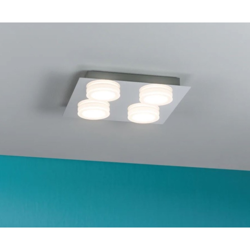 Paulmann 70875 - 4xLED/5W IP23 Bathroom ceiling light DORADUS 230V