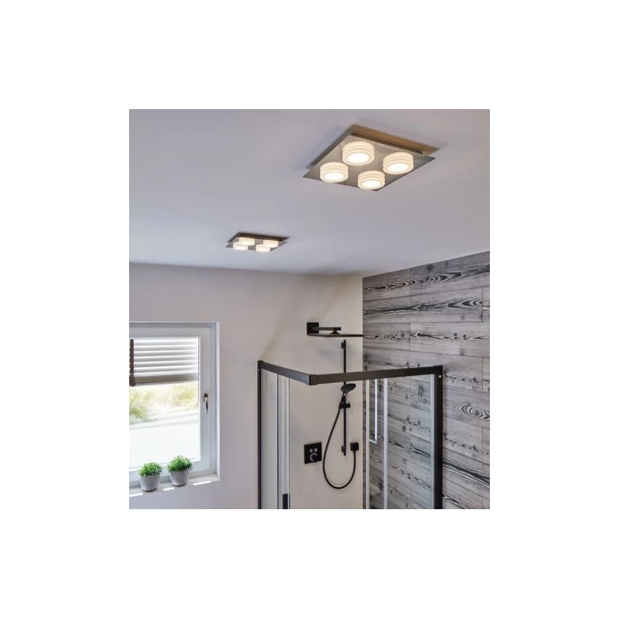 Paulmann 70875 - 4xLED/5W IP23 Bathroom ceiling light DORADUS 230V