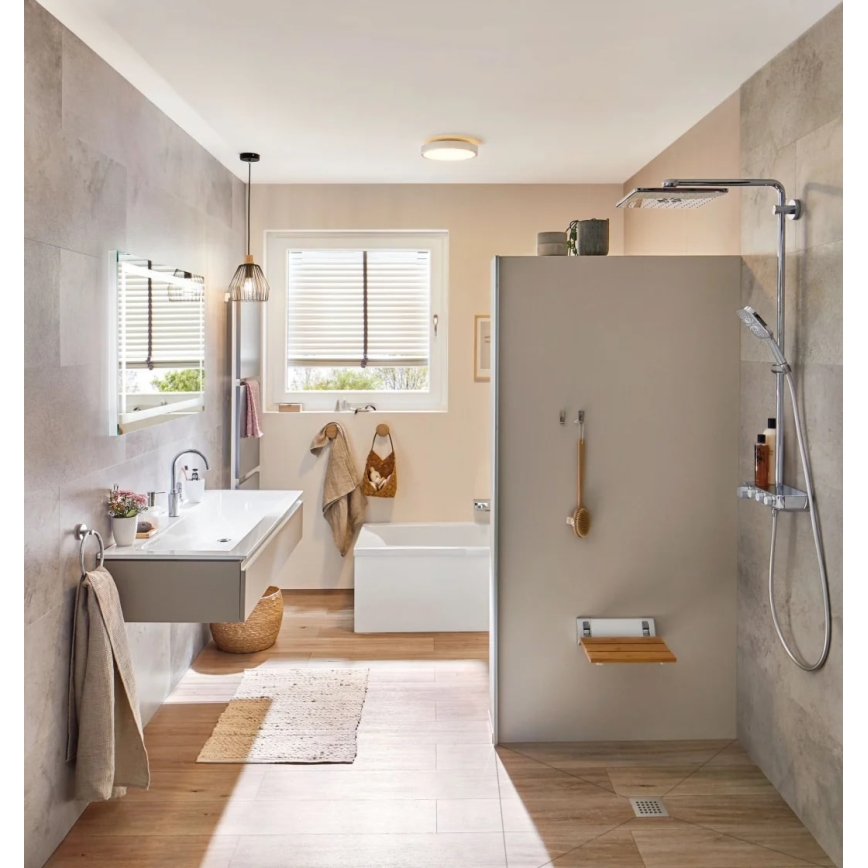 Paulmann 70882-LED/22,5W IP44 Dimmable bathroom ceiling light AVIAR 230V