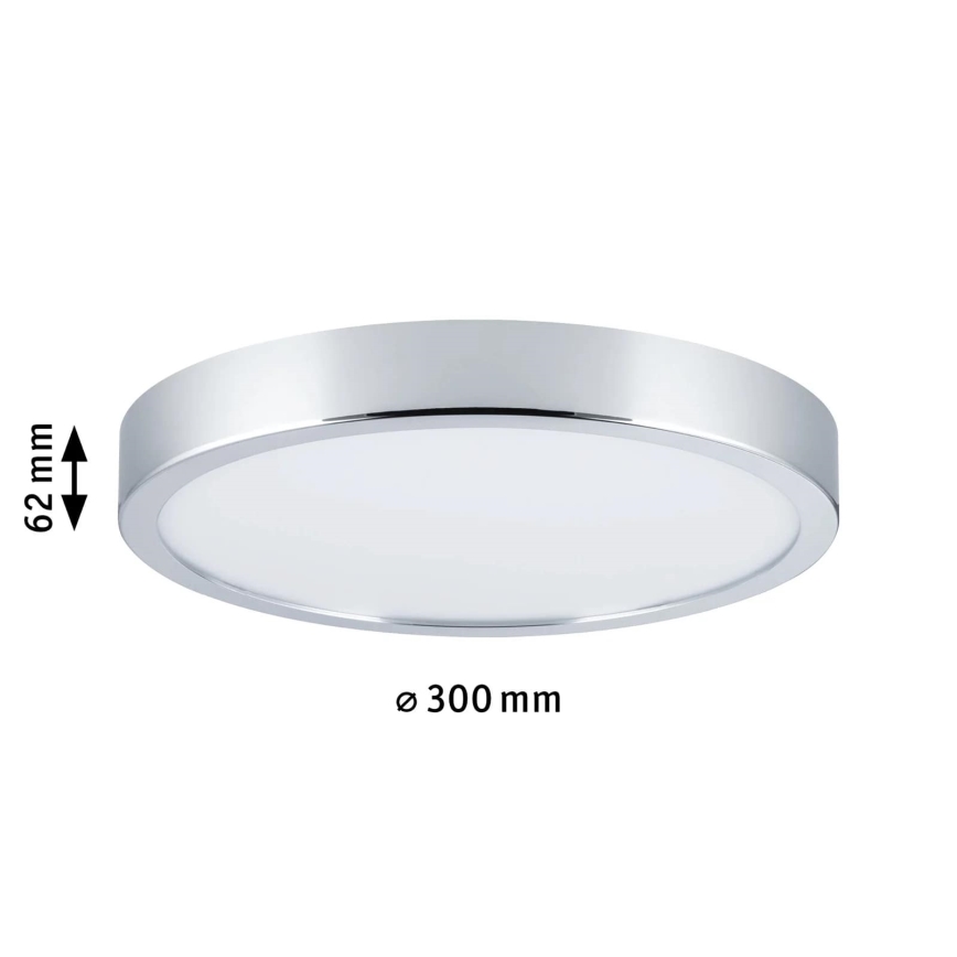 Paulmann 70882-LED/22,5W IP44 Dimmable bathroom ceiling light AVIAR 230V