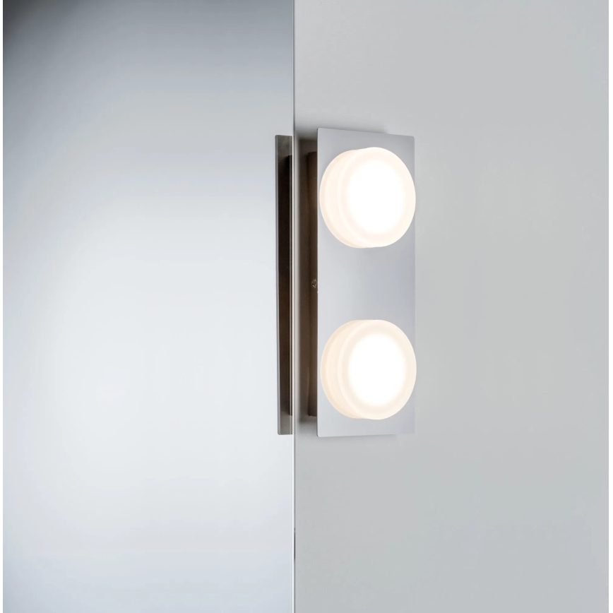 Paulmann 70883 - DORADUS Bathroom Wall Light, 2x LED / 4.7W, IP23, 230V