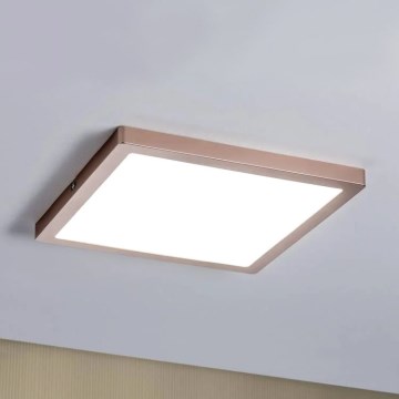Paulmann 70941 - LED/20W Surface-mounted panel ATRIA 230V 4000K 30x30 cm rose gold