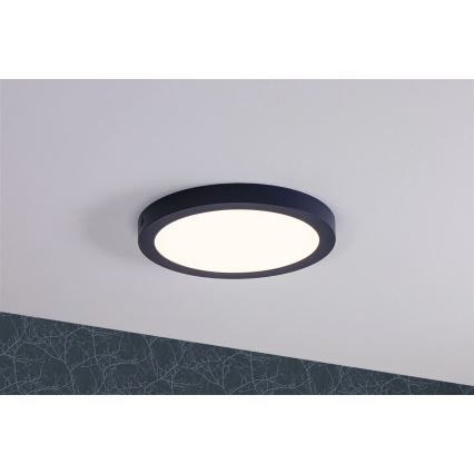 Paulmann 70986  - LED/22W Ceiling light ABIA 230V dark blue