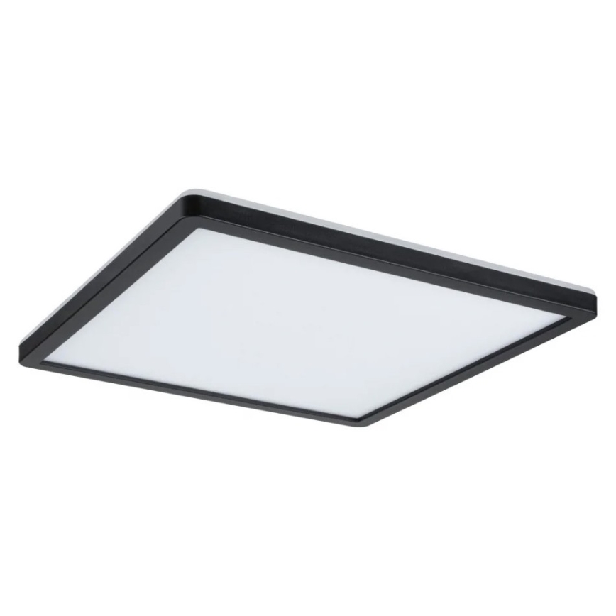 Paulmann 71001 - LED/16W Surface-mounted panel ATRIA 230V 3000K 29,3x29,3 cm black