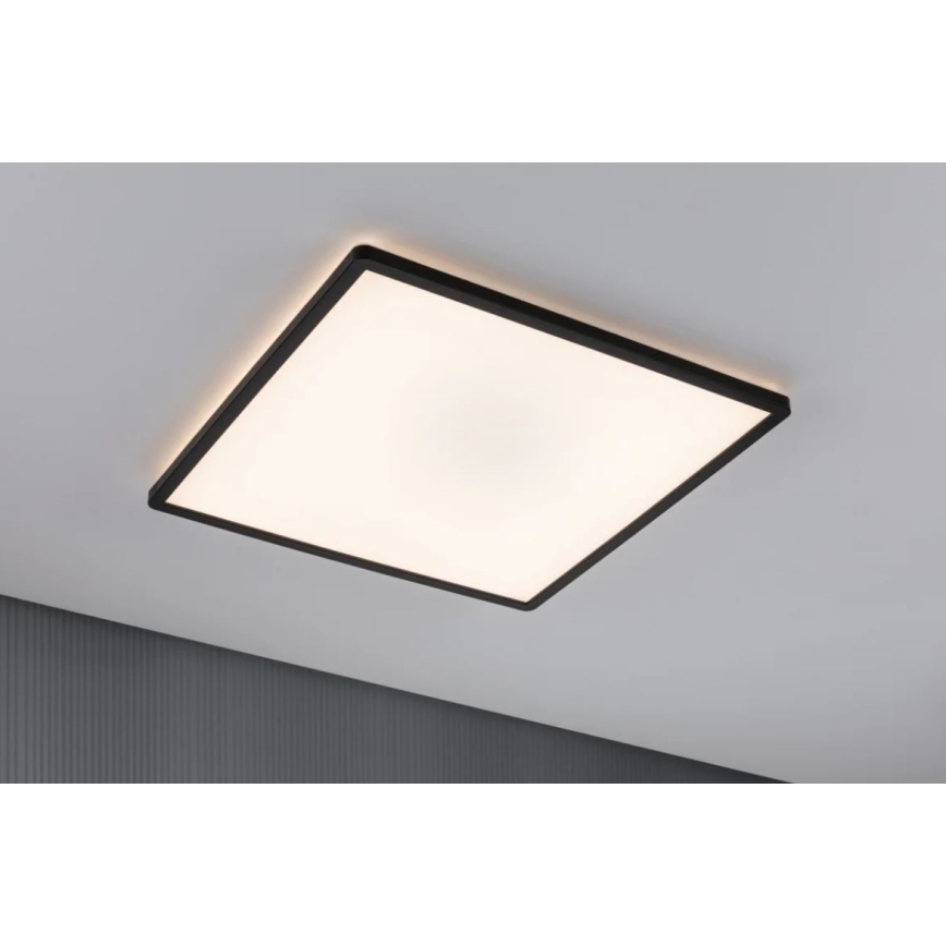 Paulmann 71002 - LED/22W Dimmable panel ATRIA 230V 3000K 42x42 cm black