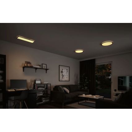 Paulmann 71002 - LED/22W Dimmable panel ATRIA 230V 3000K 42x42 cm black