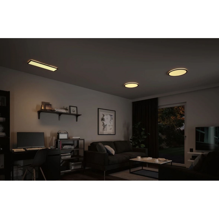 Paulmann 71002 - LED/22W Dimmable panel ATRIA 230V 3000K 42x42 cm black