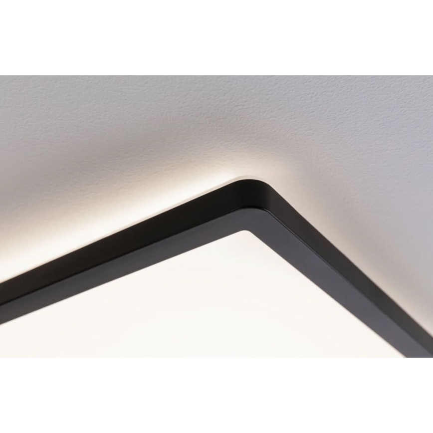 Paulmann 71002 - LED/22W Dimmable panel ATRIA 230V 3000K 42x42 cm black